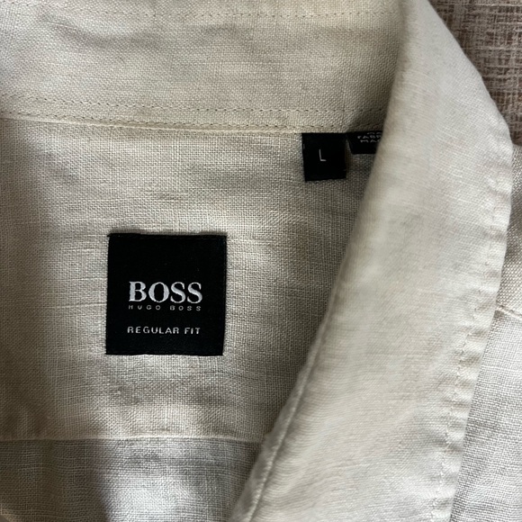 Hugo Boss Linen LS | L - Picture 3 of 5